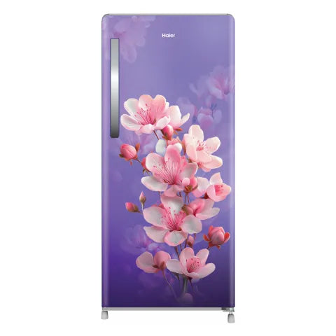Haier 190L, 2 Star Purple Sienna Direct Cool Single Door Refrigerator
