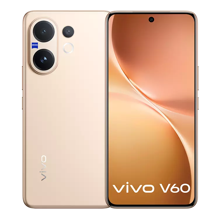 Vivo V60 5G 12G+256GB Auspicious Gold - Main Image