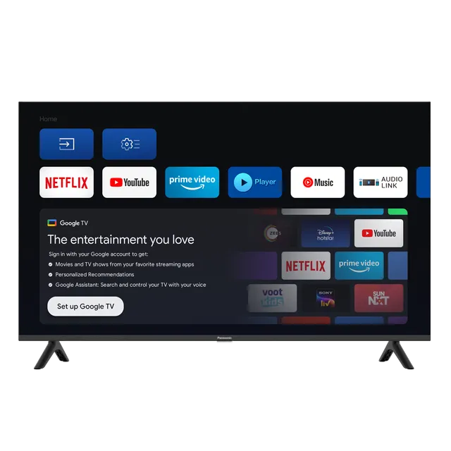 Panasonic 81 cm (32 inch) HD LED Smart Google TV with Dolby Digital Audio  (TH-32MS680DX)