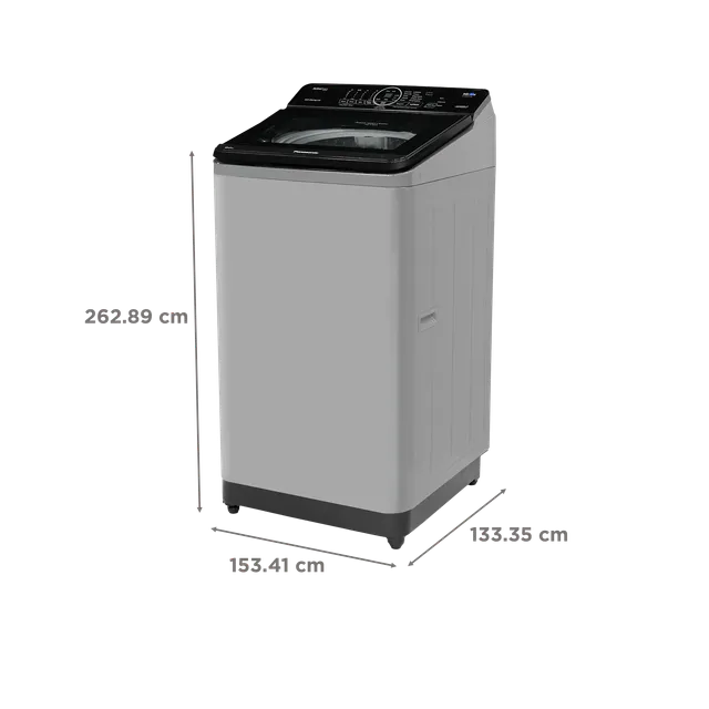 Panasonic 8 kg Fully Automatic Top Load Washing Machine 12 Wash Programmes, (NA-F80X10CRB)
