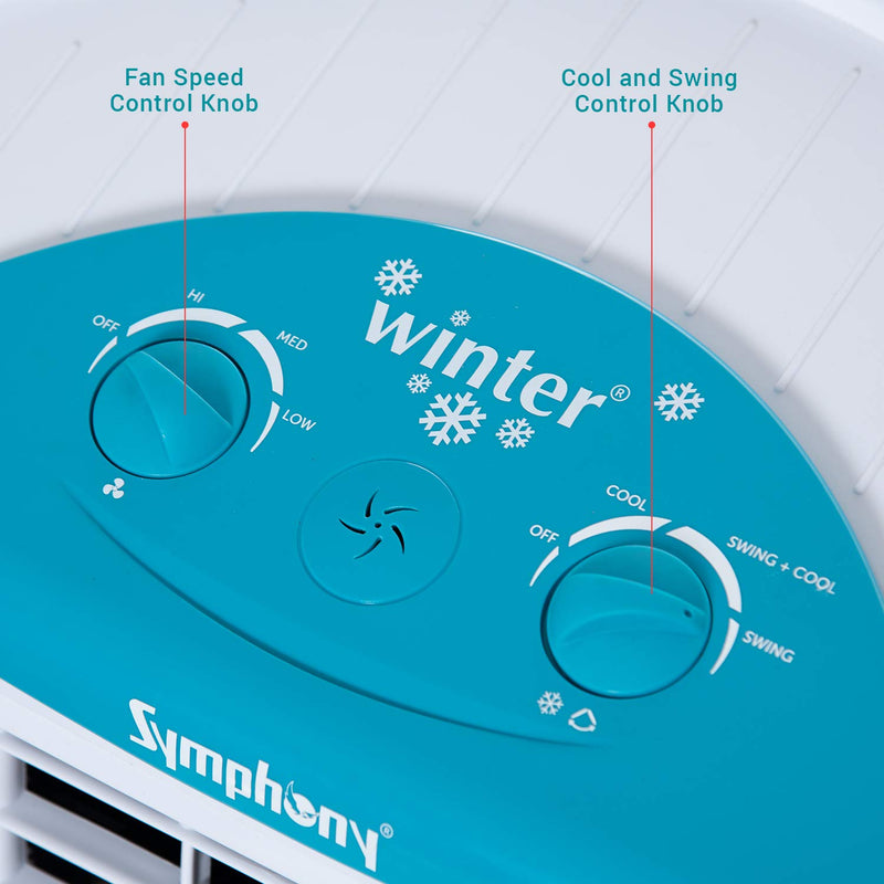Symphony Air Cooler - 56L, White