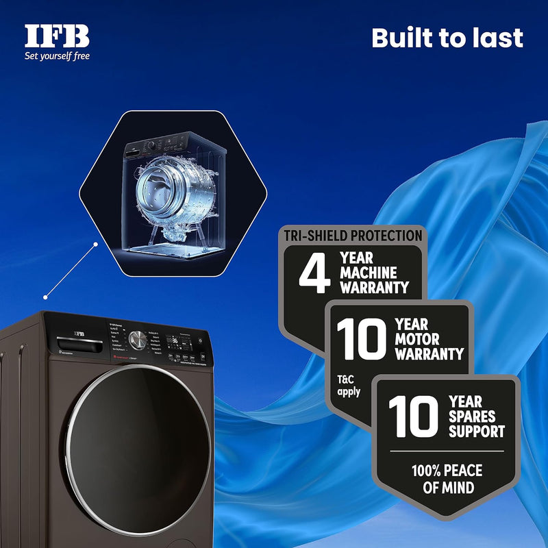 IFB 10 Kg 5 Star AI Eco Inverter Fully Automatic Front Load Washing Machines with Wifi ( Executive Plus MXC 1014 )