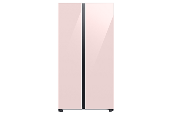 Samsung 653L Convertible 5 In 1 Digital Inverter Side by Side Refrigerator Appliance, (RS76CB81A3P0HL,Clean Pink)