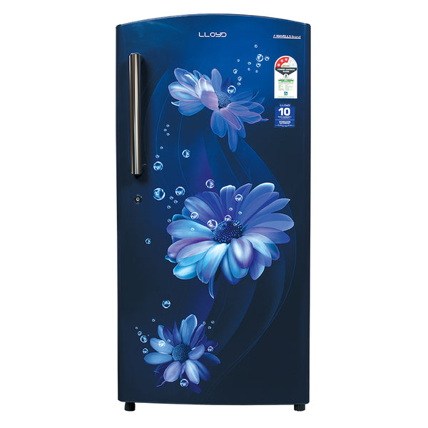 Lloyd 195 L 3 Star Direct Cool Refrigerator Daisy Blue (GLDC213SDBT2LC)