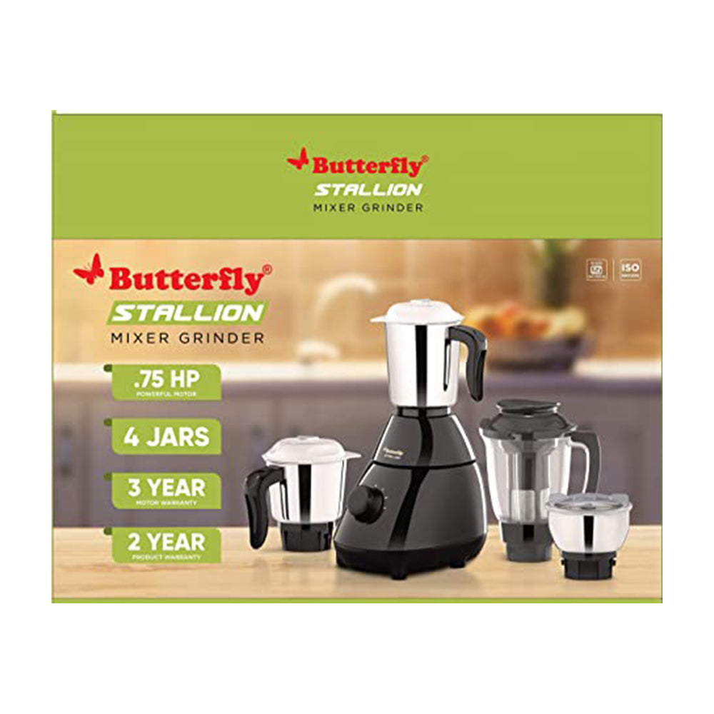 Butterfly Stallion Mixer Grinder, 750Watts, - Main Image