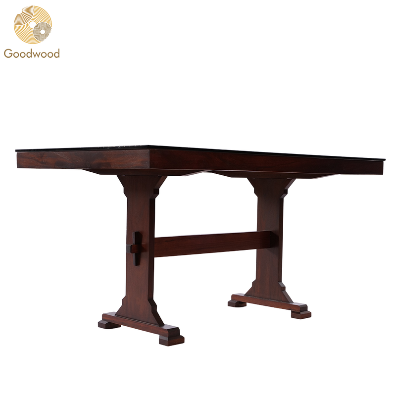 Goodwood LF-14LC0011+13LC0012 4 Seater Dining Table Set
