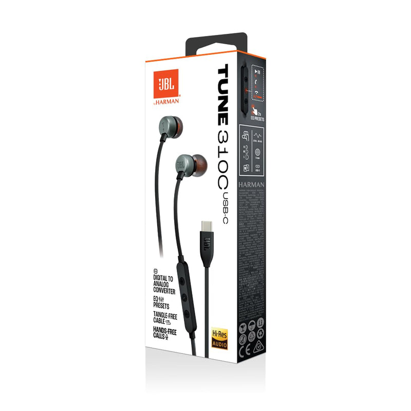 JBL Tune 310 Wired in-Ear Type C Headphones (JBL TUNE 310C)