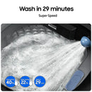 Samsung 10kg Top Load Washing Machine with AI Wash and Heater (WA80F10B3NTL)