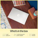 HP Laptop 15.6 Inch, 16GB RAM + 512GB SSD | AMD Ryzen™ 5-7430U processor |  AMD Radeon™ Graphics | Windows 11 Home, Silver (15-fc0389AU)