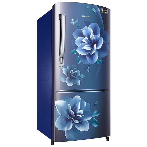 Samsung 183 L 3 Star Direct-Cool Refrigerator, Camellia Blue (RR20C2723CU/NL)