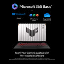 ASUS TUF Gaming A16, AMD Ryzen 7 260, RTX 5050 GPU (16GB/512GB/40.64 cms (16) FHD+/Windows 11 Home - FA608UHI-TU238WS