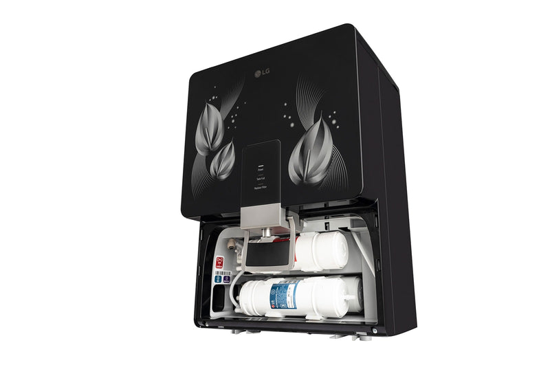 LG 8L RO+Mineral Booster Water Purifier with Steel Tank, Black (WW146RPLB.CBLQEIL)