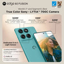 Motorola edge 60 Fusion 5G | 8GB+256GB | Pantone Amazonite