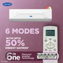 Carrier 1.5 Ton, 3 Star Inverter Split AC (18K XCEL EDGE GXI 3 STAR)