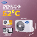 Carrier 1.5 Ton, 3 Star Inverter Split AC (18K XCEL EDGE GXI 3 STAR)