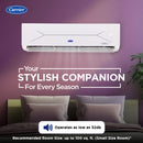 Carrier 1.5 Ton, 3 Star Inverter Split AC (18K XCEL EDGE GXI (Wi-Fi 2.0) INV 3 STAR)