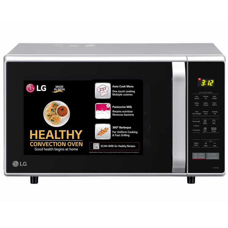 LG 28 L Convection Microwave Oven (MC2846SL.DSLQILN)