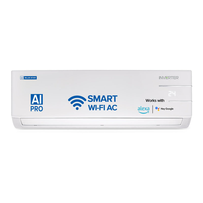 Blue Star 1.5 Ton 5 Star, WiFi Smart Inverter Split AC(IC518GNURS)