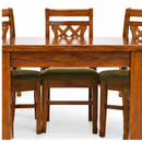 Darling Berry Dining Table, Rubber Wood
