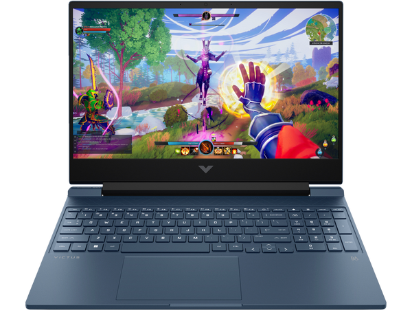 HP Victus 15.6 Inch, Gaming Laptop, 16GB RAM + 512GB SSD | AMD Ryzen™ 5 Ryzen5-8645HS processor | NVIDIA® GeForce RTX 3050 6GB | Windows 11 Home, Blue (15-fb3012AX)