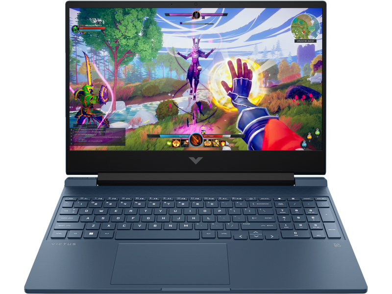 HP Victus 15.6 Inch, Gaming Laptop, 16GB RAM + 512GB SSD | AMD Ryzen™ 5 Ryzen5-8645HS processor | NVIDIA® GeForce RTX 3050 6GB | Windows 11 Home, Blue (15-fb3012AX)