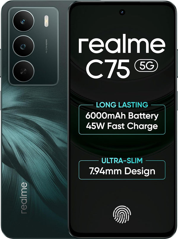 Realme C75 5G | 6GB+128GB | Midnight Lily