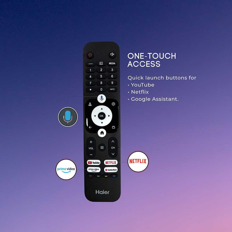 Hair 4K Ultra HD K85 Series 189cm(75) Smart Google TV -H75K85FUX (2025 Model)