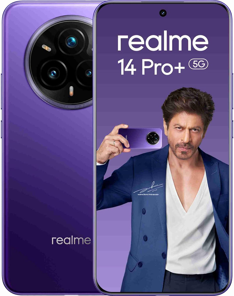 Realme 14 Pro+ 5G | 8GB RAM + 128GB | Bikaner Purple