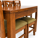 Darling Berry Dining Table, Rubber Wood
