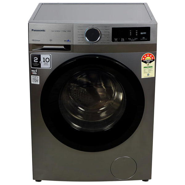 Panasonic 7 kg 5 Star Inverter Fully Automatic Front Loading Washing Machine (NA-147MG2L01)