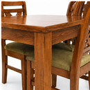 Darling Berry Dining Table, Rubber Wood