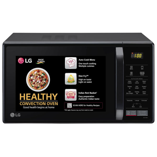 LG 21 L All In One Convection Microwave Oven (MC2146BL.DBKQILN)