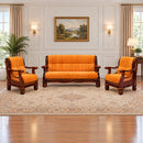 Darling Valli Sofa Set 3+1+1, Suede Fabric