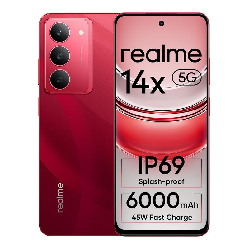 Realme 14X 5G | 8GB+128GB | JEWEL RED (RMX3940)