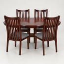 Darling Oval Dining Table, Rubber Wood
