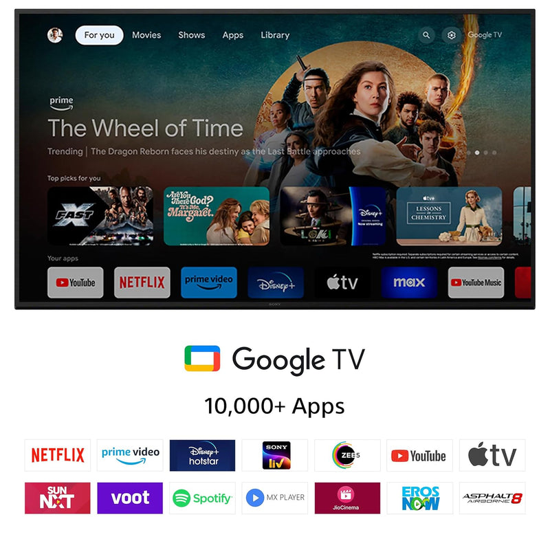 Sony 139 cm 55 Inch BRAVIA 8 4K Ultra HD Smart OLED Google TV (K-55XR80 IN5)