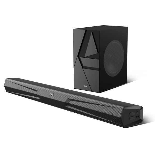 boAt Aavante Bar Quake Pro, 240W Signature Sound, 2.1CH, Wireless Subwoofer