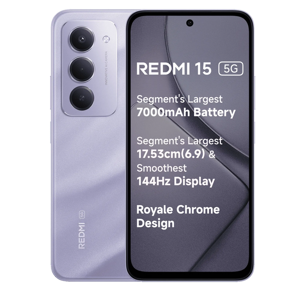 Redmi 15 5G | 8G+128GB | SANDY PURPLE