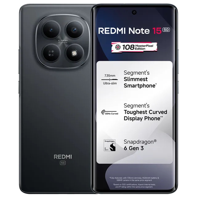 Redmi Note 15 5G Black