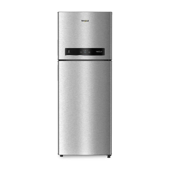 Whirlpool Intellifresh 411L, 2 Star Frost Free Double-Door Refrigerator (21690) Alpha Steel