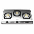Preethi Glory Plus 3 Burner Gas stove - Steel