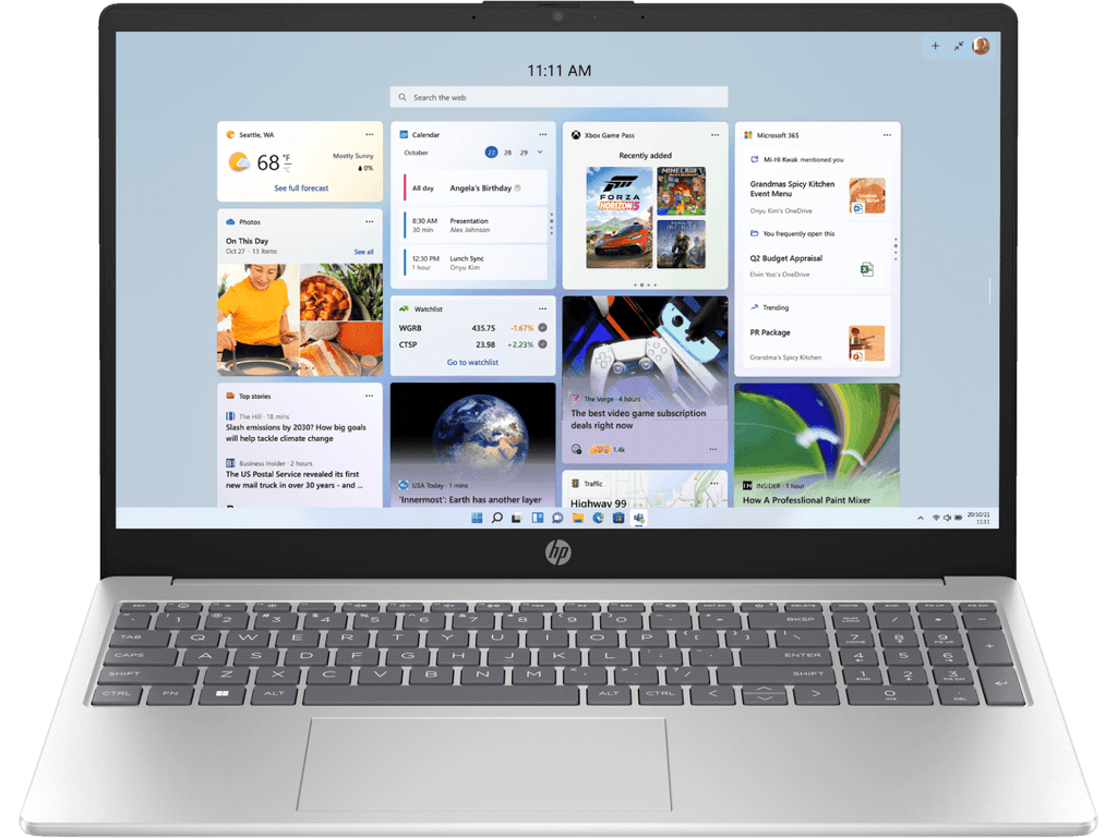 HP 15-FD0682TU Intel® Core™ 5-120U (16GB DDR4, 512GB SSD) Win11, Silve