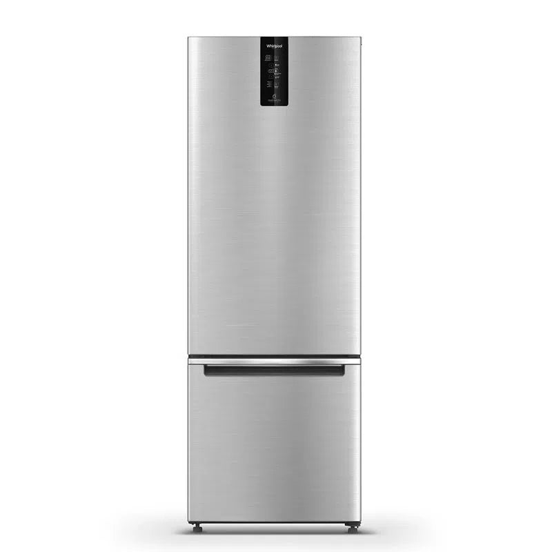 Whirlpool Intellifresh Pro 285L 2 Star Convertible Frost Free Bottom-Mount Refrigerator (21682) Omega Steel