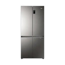 Haier 520 L Inox Steel 4 Door Side by Side Refrigerator, Lumiere Series (HRB-600IS)