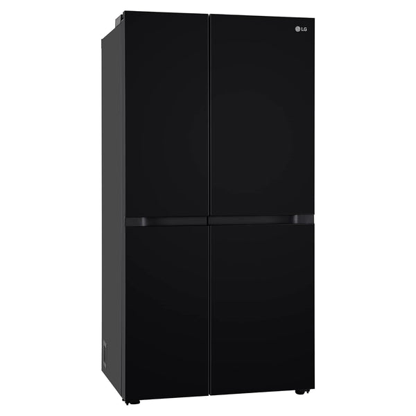 LG 655 L Frost-Free Inverter Wi-Fi Side-By-Side Refrigerator (GL-B257DLNX.DLNZEBN, Black Glass, Door Cooling+ with Hygiene Fresh)