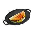 Prestige Cast Iron Scratch Resistant Round Base Dosa Tawa, 30cm (Black)