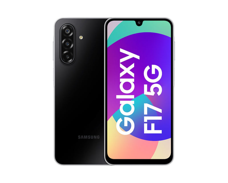 Samsung Galaxy F17 5G | SM-E176BZKAINS | 4GB+128GB | BLACK