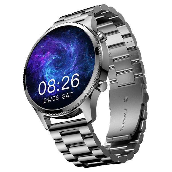 Noise Halo Plus Elite Edition Smartwatch (NOISE - HALO PLUS ELITE SILVER)