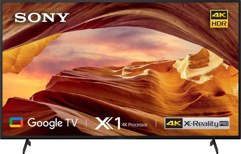 Sony Bravia 139 cm (55 inches) 4K Ultra HD Smart LED Google TV KD-55X75L IN5 (Black)
