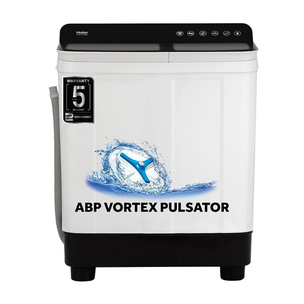 Haier 7 Kg 5 Star Voltex Pulsator Semi-Automatic Top Load Washing Machine ( HTW70-178BKN)